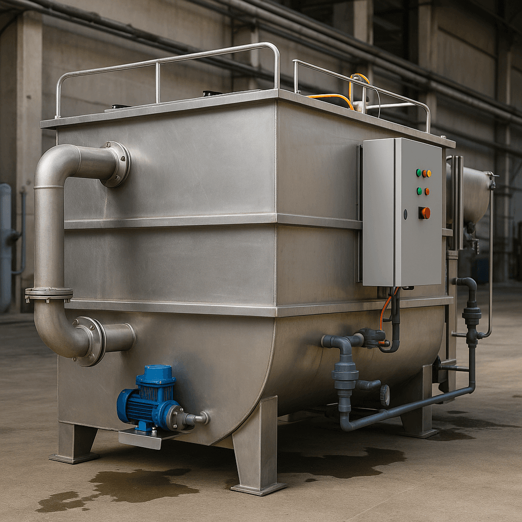 Cavitation Air Flotation (CAF) System for Wastewater Treatment